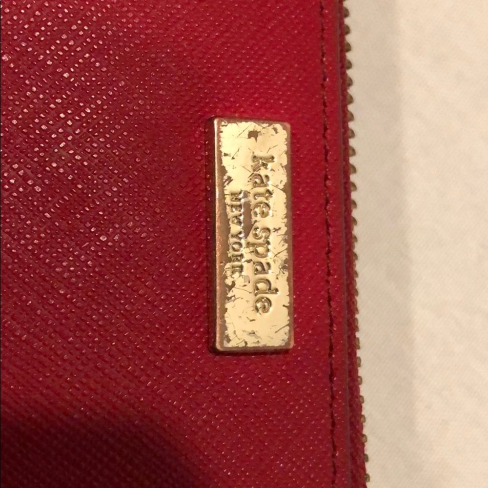 Kate Spade Red Wallet - Picture 8 of 8
